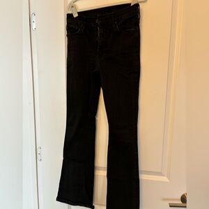 Mother Weekender Flare Jeans in Not Guilty